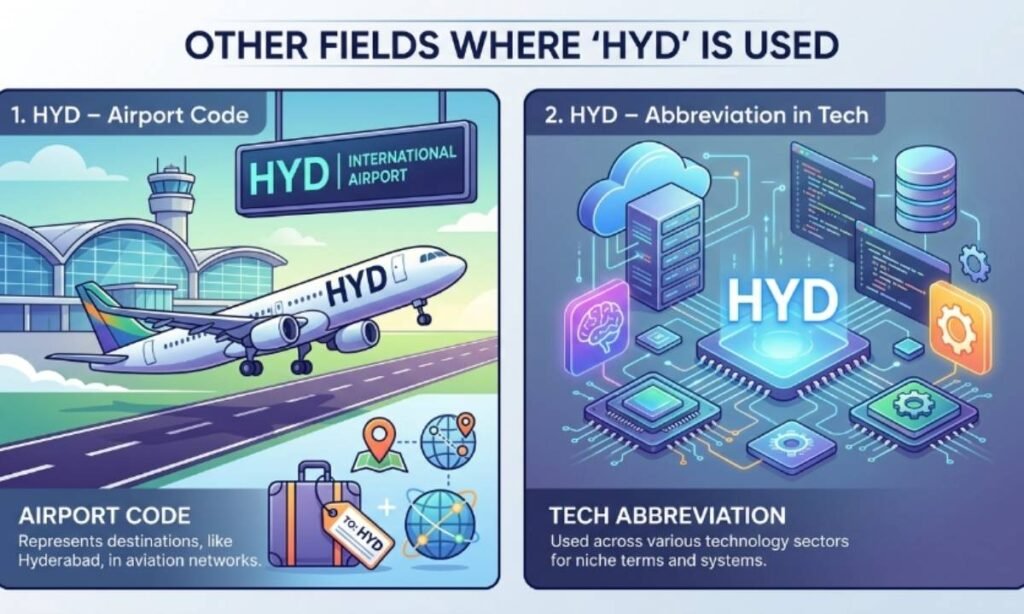 Other Fields Where HYD Is Used