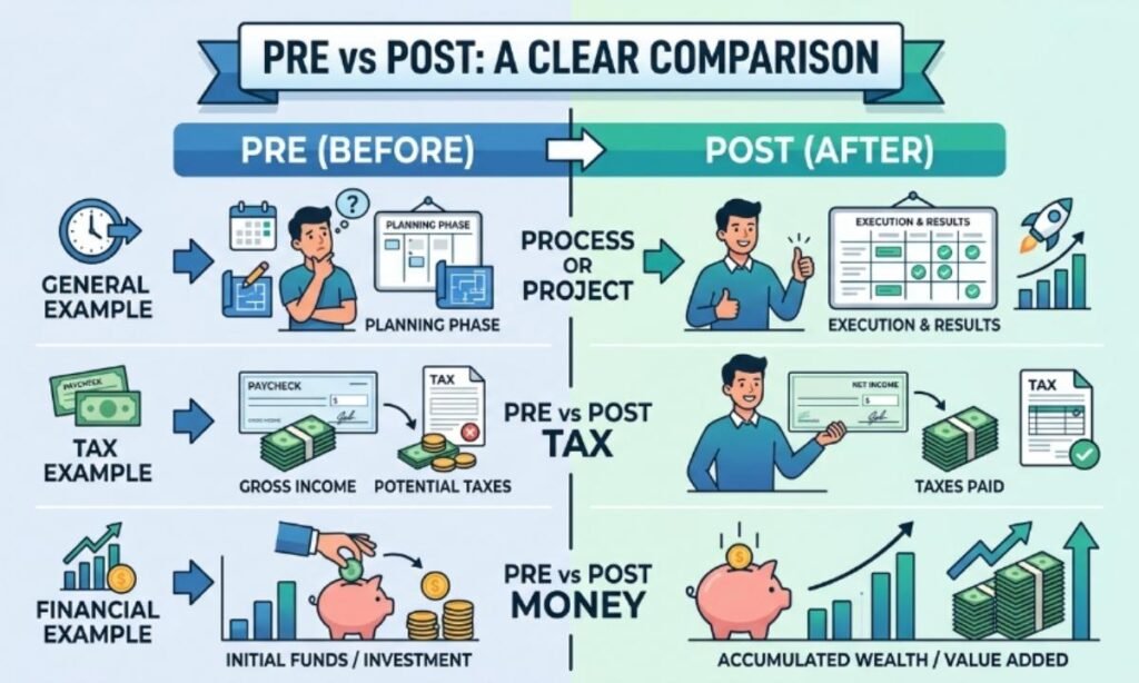 Pre vs Post A Clear Comparison