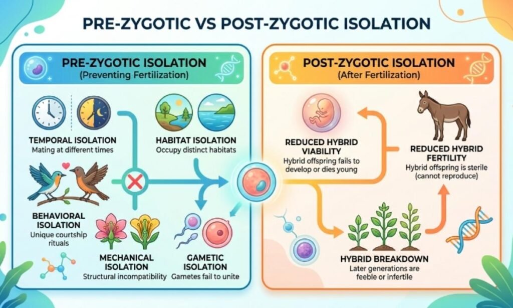 Pre vs Post Zygotic