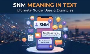 SNM Meaning in Text Ultimate Guide, Uses & Examples