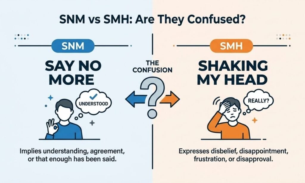 SNM vs SMH Are They Confused