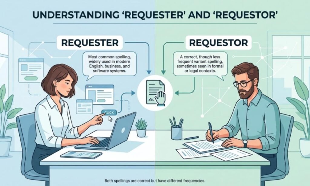 The Meaning and Usage of “Requester” and “Requestor”