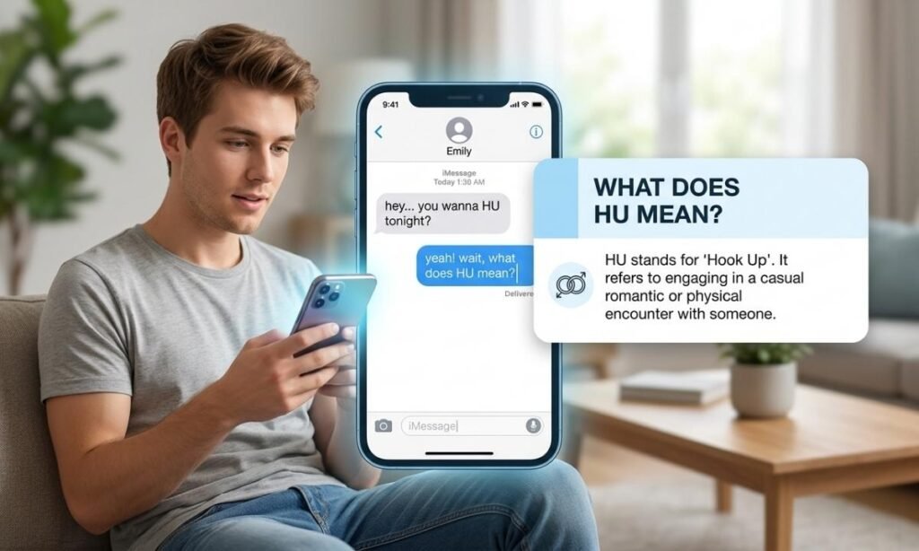 What Does HU Mean in Text From a Girl