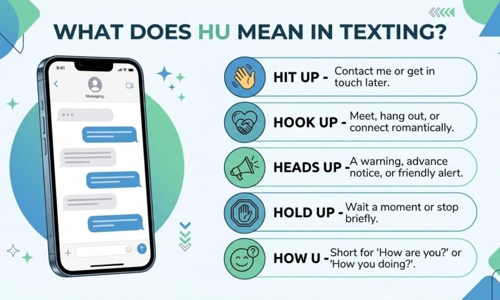 What Does HU Mean in Texting