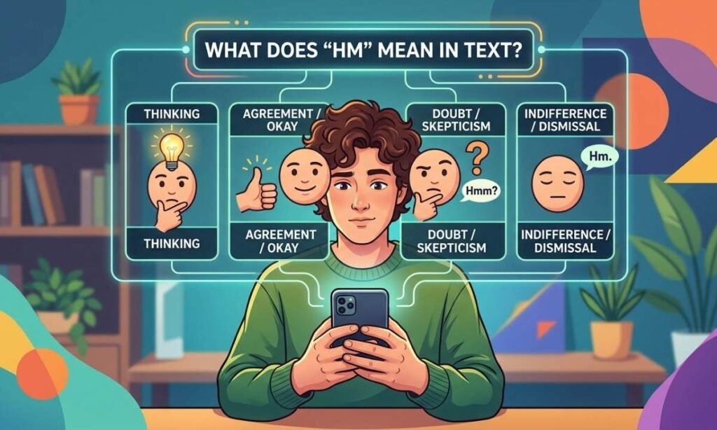 What Does Hm Mean in Text