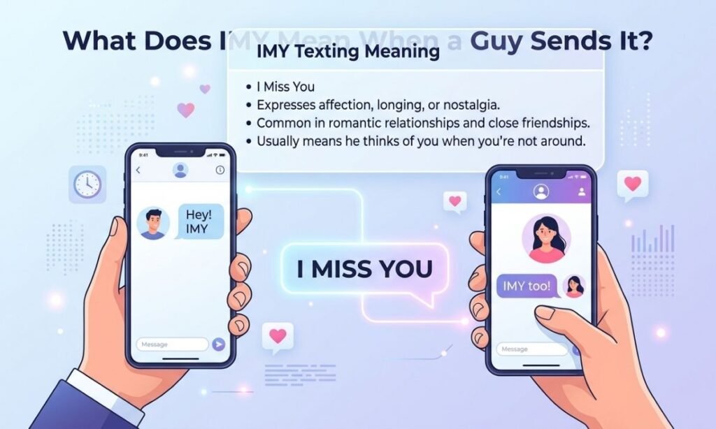 What Does IMY Mean When a Guy Sends It
