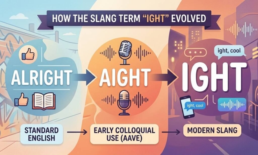 Where Did “Ight” Come From