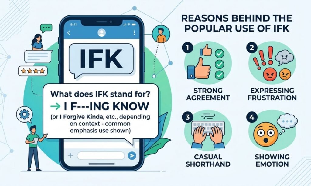 Why Do People Say IFK in Texts