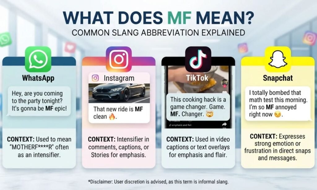 What Does MF Mean on WhatsApp, Instagram, TikTok & Snapchat_