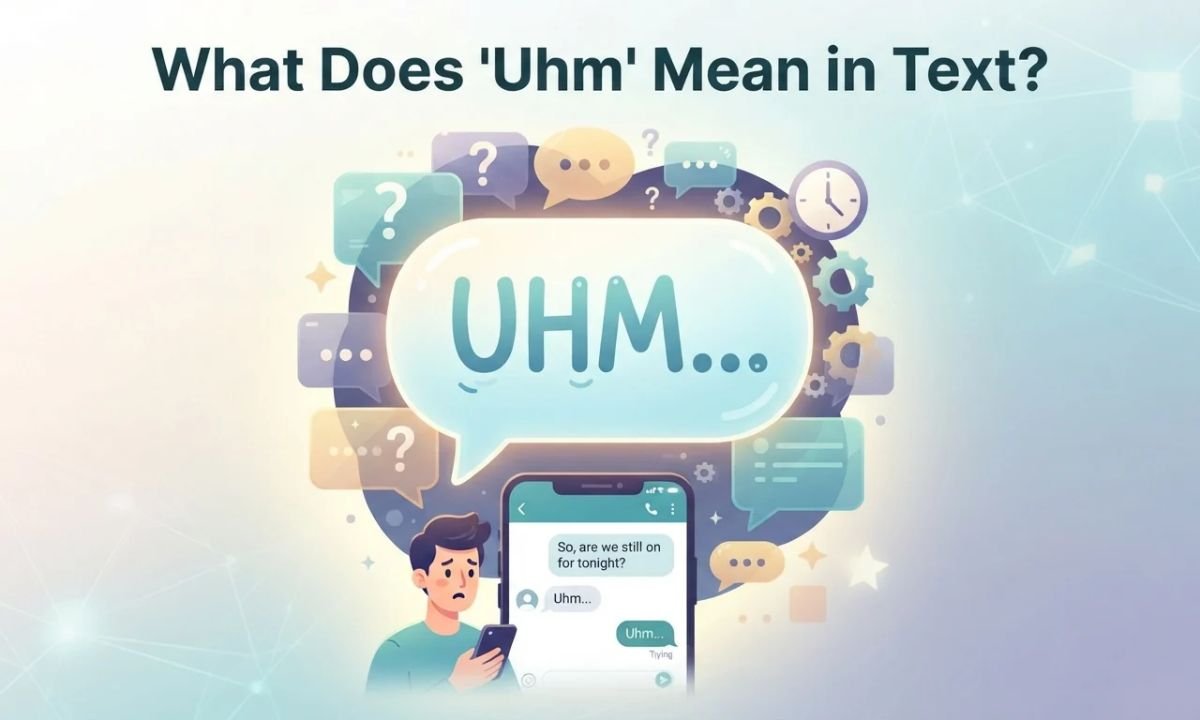 What Does _Uhm_ Mean in Text_ Essential Meaning Guide