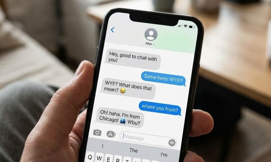What does WYF Mean When Texting Someone