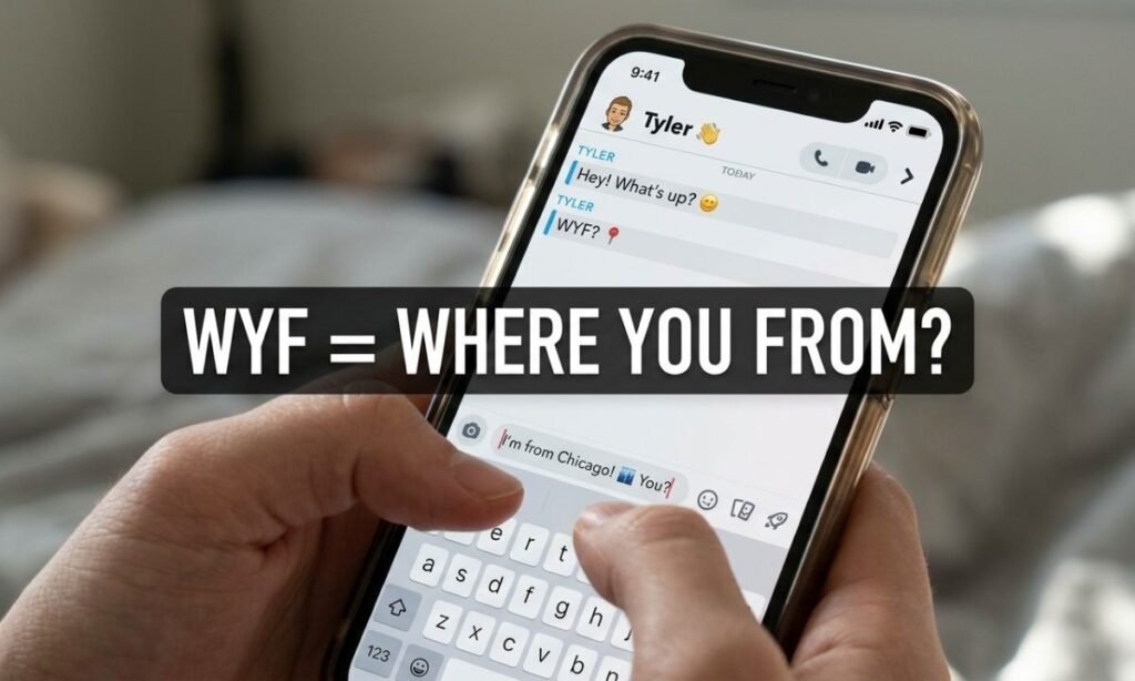 What does WYF Mean in Snapchat Text