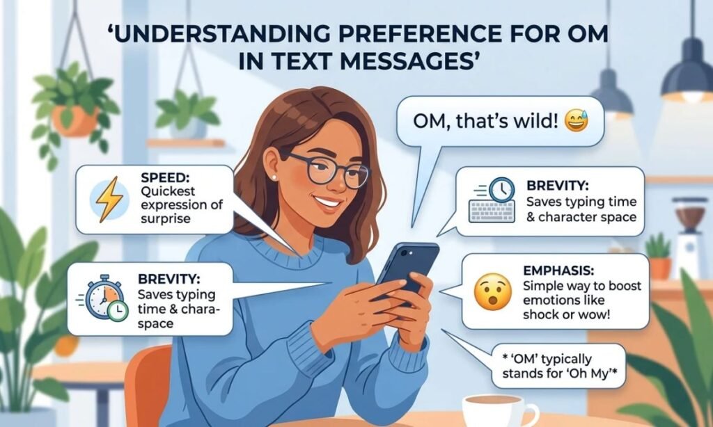 Why Do People Prefer Using OM in Text Messages